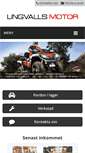 Mobile Screenshot of lingvalls.se